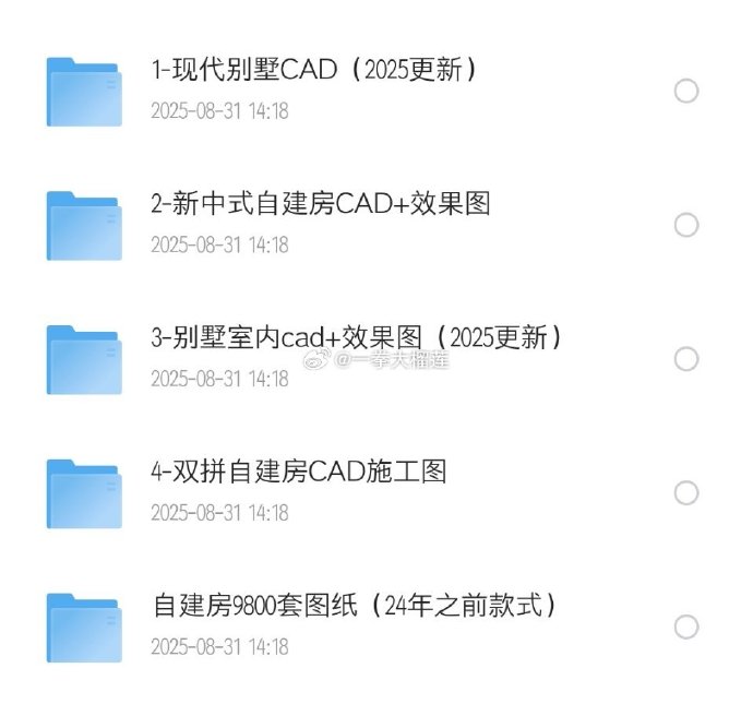 2025年农村最新自建房别墅素材合集 ​​​